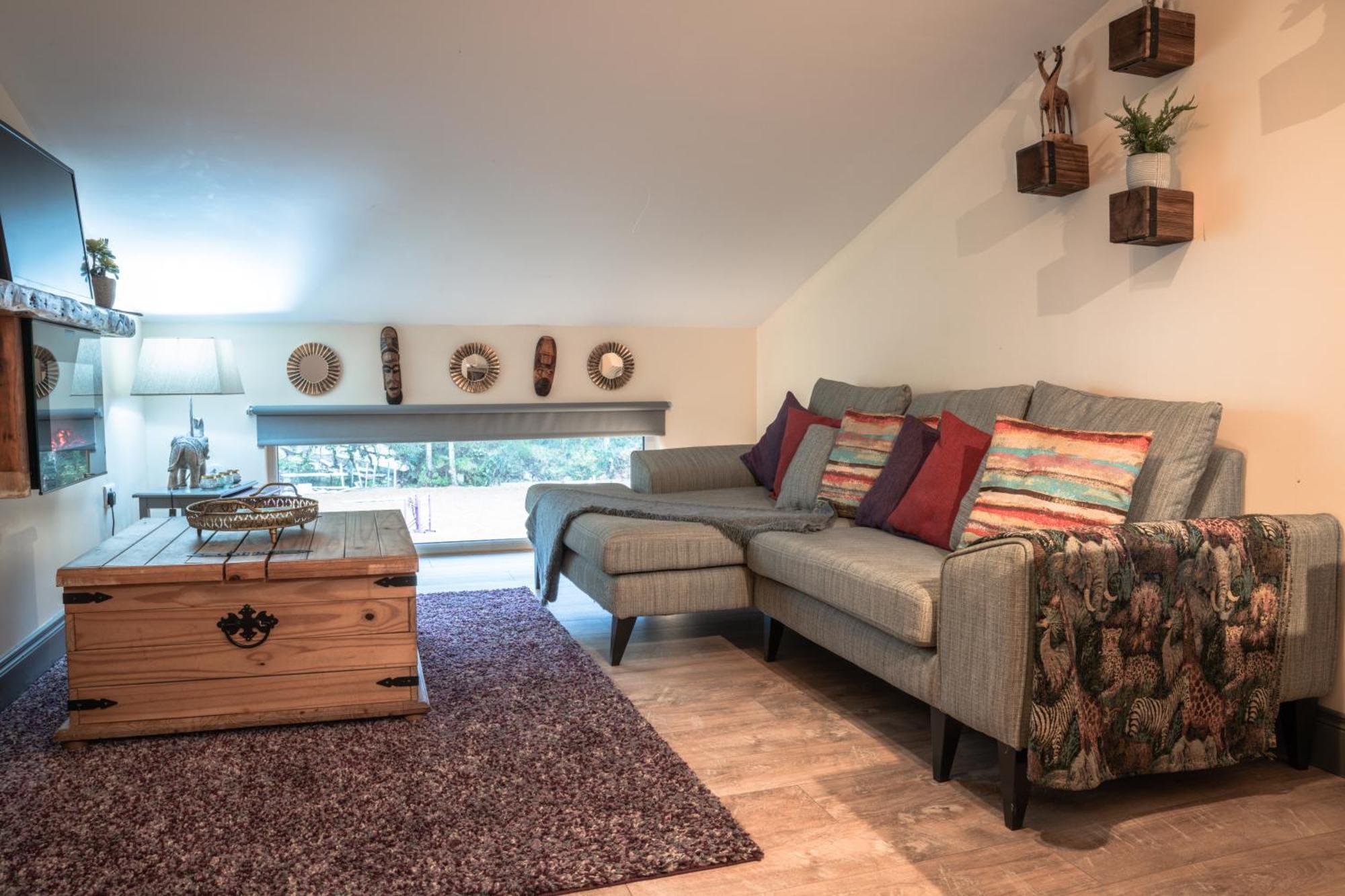 Greenvale Cabins Forkhill Rum bild