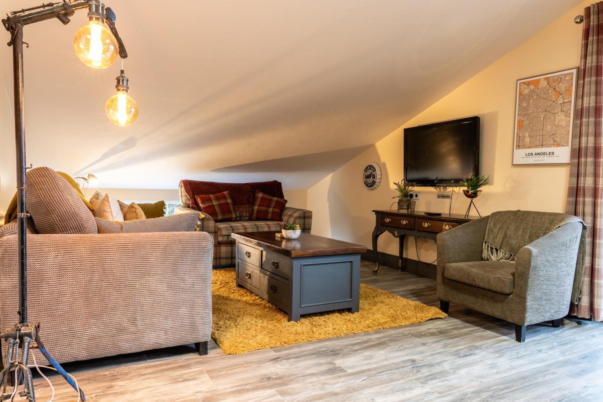 Greenvale Cabins Forkhill Rum bild